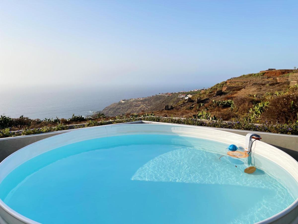 Casa Con Piscina Y Jardin Con Vistas Al Mar Villa Puerto de la Madera Exteriör bild