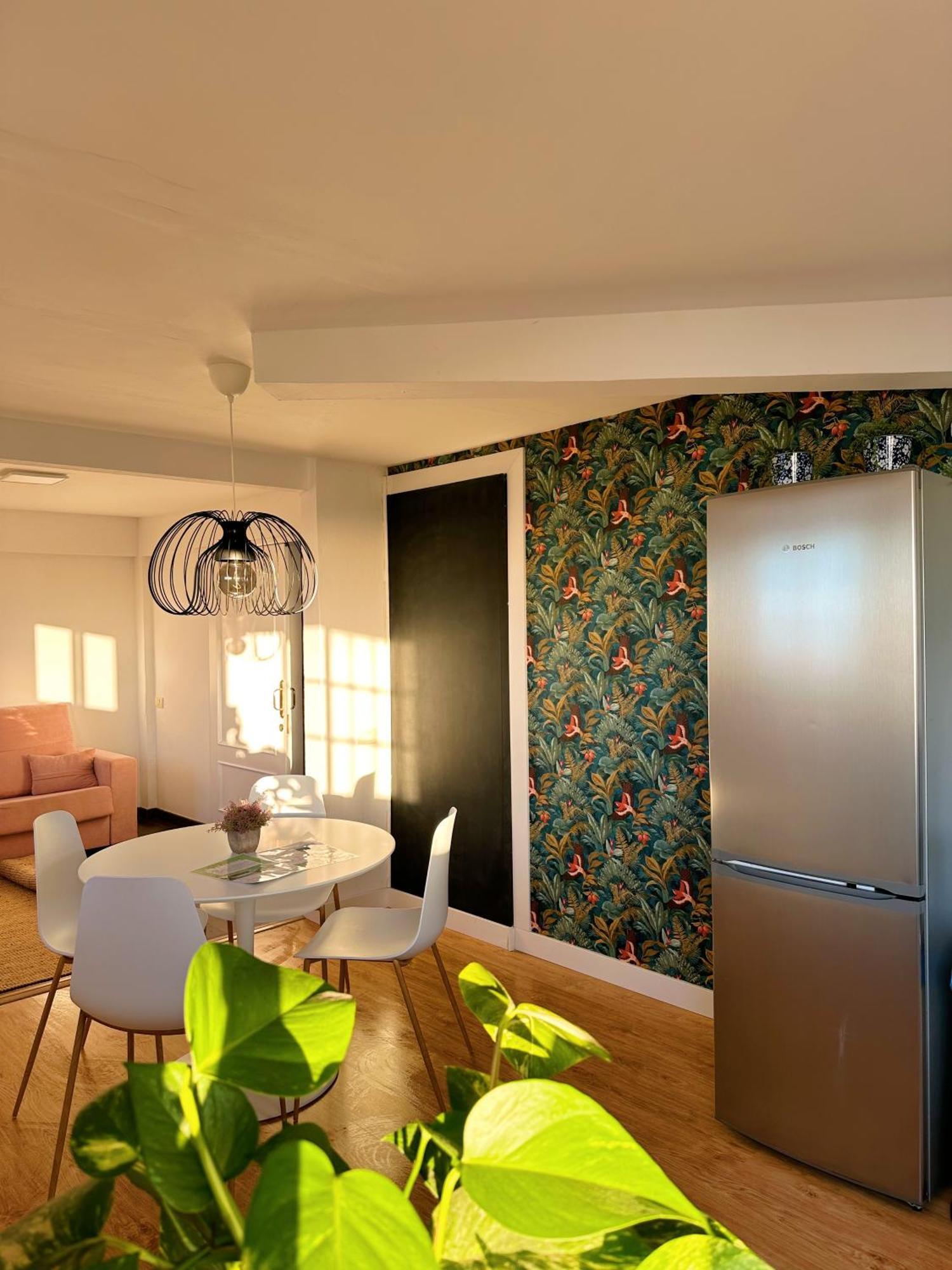 Casa Con Piscina Y Jardin Con Vistas Al Mar Villa Puerto de la Madera Exteriör bild