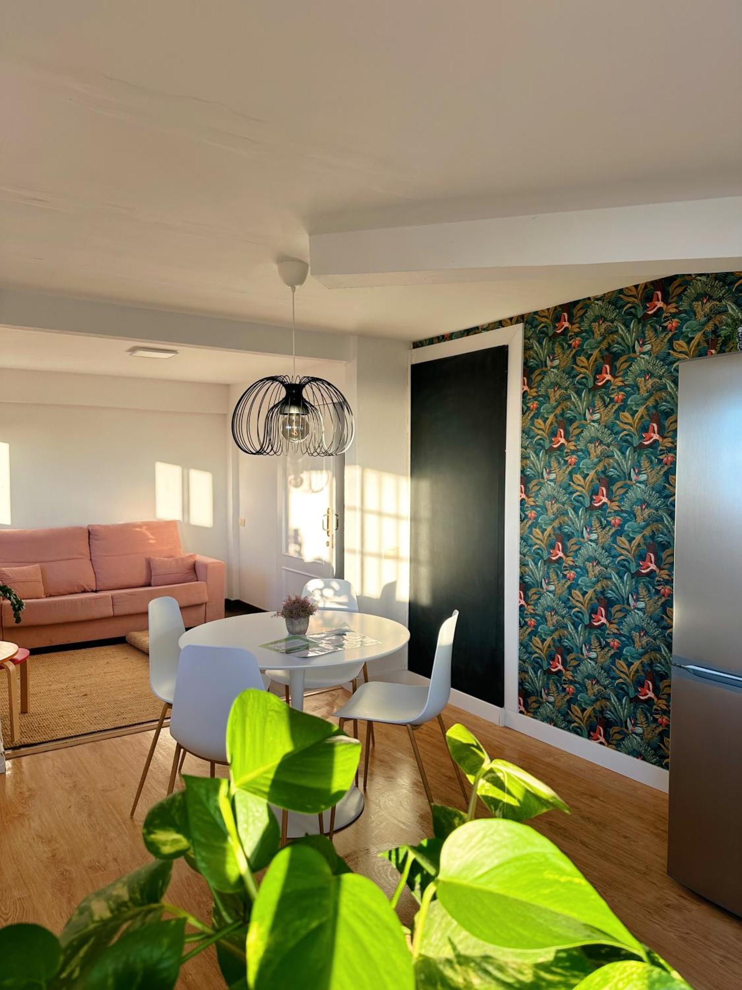 Casa Con Piscina Y Jardin Con Vistas Al Mar Villa Puerto de la Madera Exteriör bild